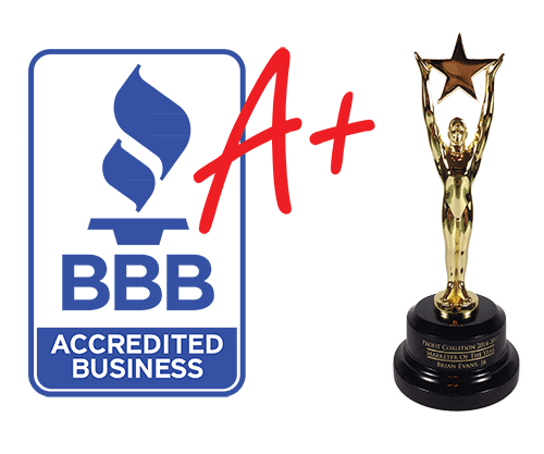 Bbb Logo And Trophy Of Bt Web Group Reduced